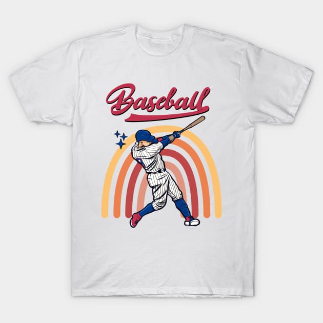 Take october retro baseball design T-Shirt by Syntax Wear